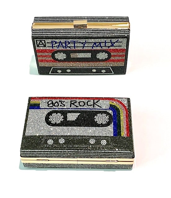 Cassette Tape Clutch 80’s Rock and Party Mix